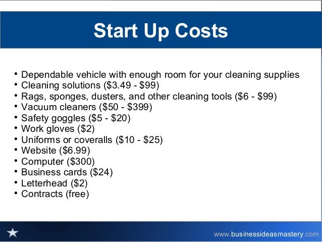 How To Start A Cleaning Business